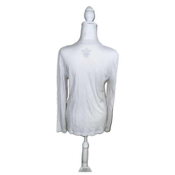 Vintage Y2K 3 Multicolor Long Sleeve Henley Tops Bundle Lot - Picture 6 of 11